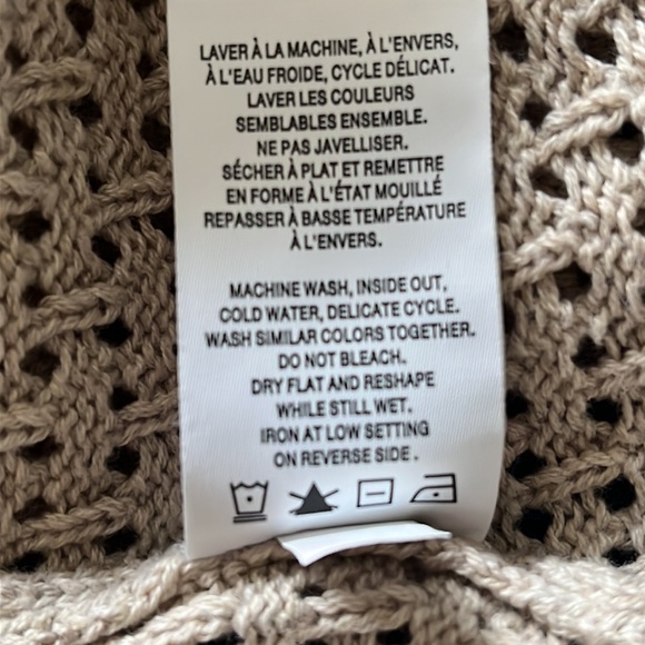 Women’s open stitch cotton tank top - Picture 10 of 10